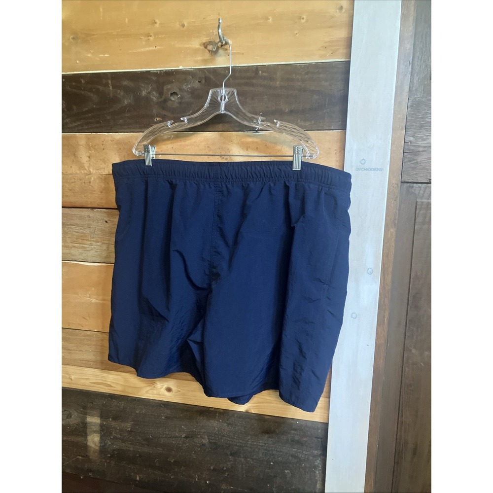 Islander Men's Navy Blue Pull-On Swim Shorts Size XX Large